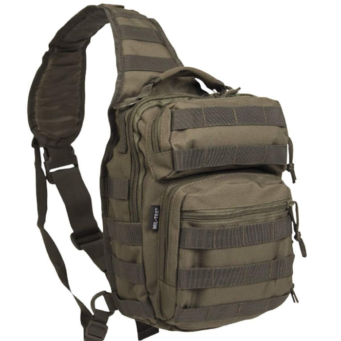 ASSAULT PACK SMALL ONE STRAP - Mil-Tec - Vert olive - 3662950083846 - 6