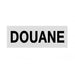 BANDEAU DOUANE - Patrol Equipement - Blanc Douane 2 x 10 cm - 3662950092152 - 1