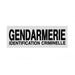 BANDEAU GENDARMERIE - Patrol Equipement - Blanc Gendarmerie 2 x 10 cm - 3662950092114 - 5