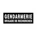 BANDEAU GENDARMERIE - Patrol Equipement - Blanc Gendarmerie Brigade de Recherche 3 X 10 cm - 3662950092343 - 7
