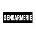 BANDEAU GENDARMERIE - Patrol Equipement - Noir Gendarmerie 2 x 10 cm - 3662950091674 - 12