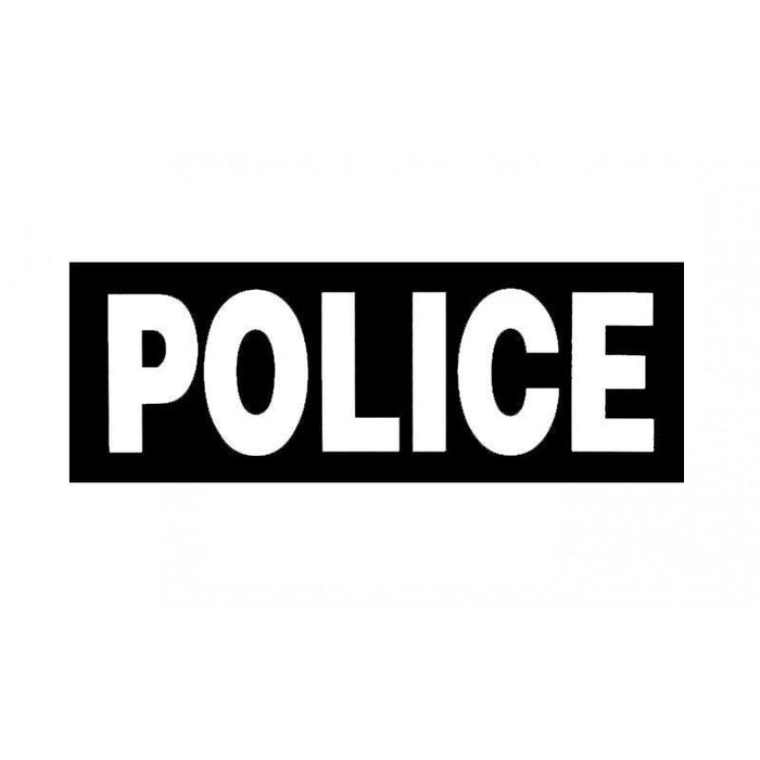 BANDEAU POLICE - Patrol Equipement - Noir Police 2 x 10 cm - 3662950091759 - 4
