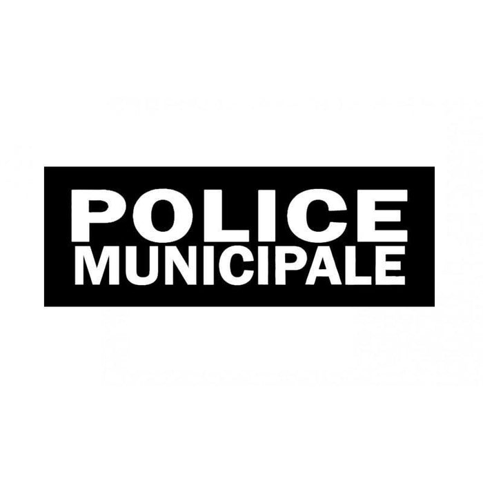 BANDEAU POLICE - Patrol Equipement - Noir Police Municipale 2 x 10 cm - 3662950091797 - 5