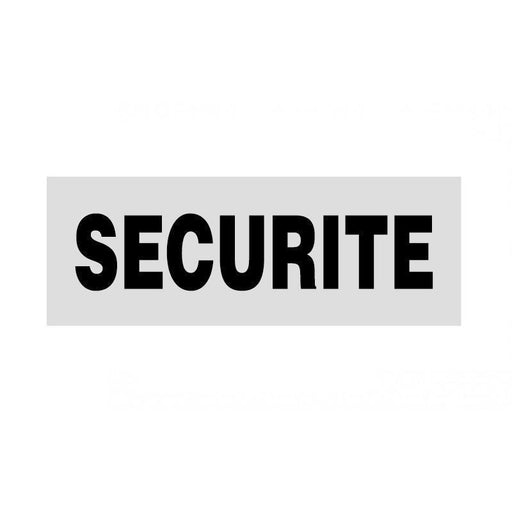 BANDEAU SÉCURITÉ - Patrol Equipement - Blanc Sécurité 2 x 10 cm - 3662950092077 - 1