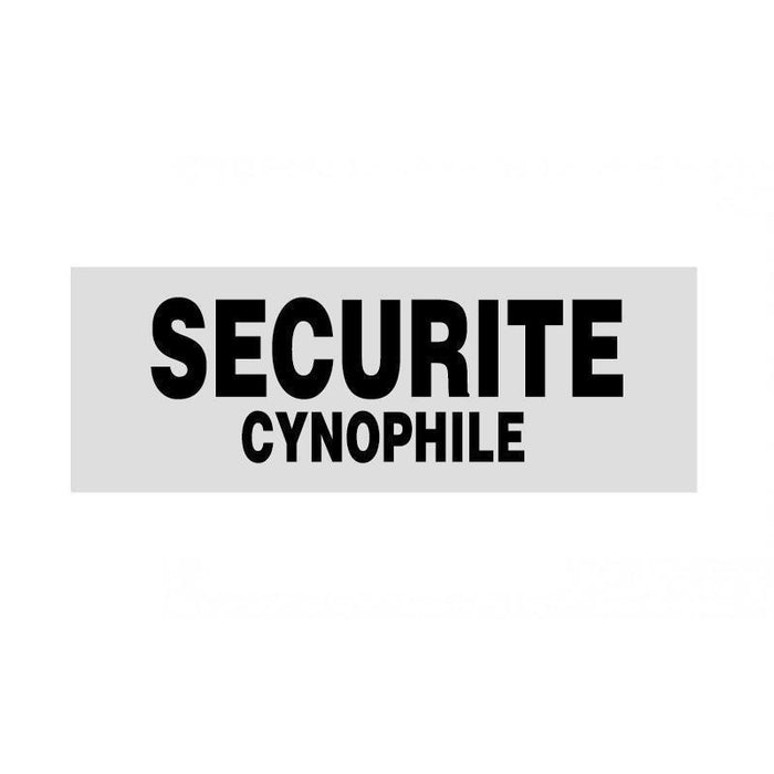 BANDEAU SÉCURITÉ - Patrol Equipement - Blanc Sécurité Cynophile 3 X 10 cm - 3662950092442 - 3