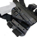 ÉTUI SERPA LEVEL 2 TACTICAL - Blackhawk - Noir Glock 17 / 19 / 22 / 31 Droitier - 2000000138015 - 2