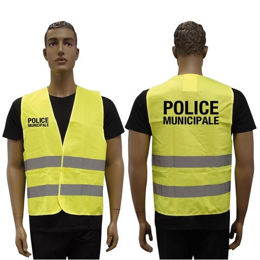FLUO HAUTE VISIBILITÉ POLICE MUNICIPALE - Patrol Equipement - Jaune - 3662950163562 - 1