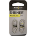 MICROLOCK S-BINER STAINLESS STEEL - Nite Ize - Argent - 94664026681 - 3