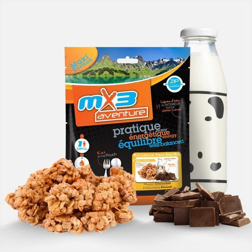 MUESLI CHOCOLAT | 461 KCAL - MX3 Aventure - Autre Chocolat - 2000000359304 - 1