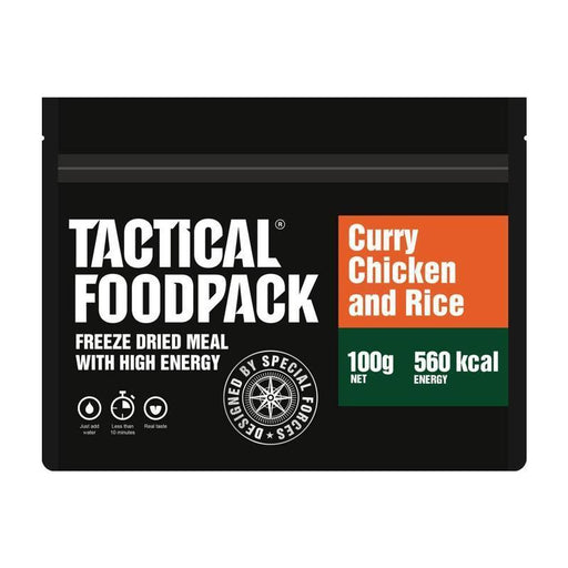 POULET & RIZ AU CURRY | 560 KCAL - Tactical Foodpack - Autre Poulet au Curry - 3662950044465 - 1