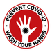 PREVENT COVID-19 WASH YOUR HANDS - Mil-Spec ID - Rouge - 3662950115394 - 2