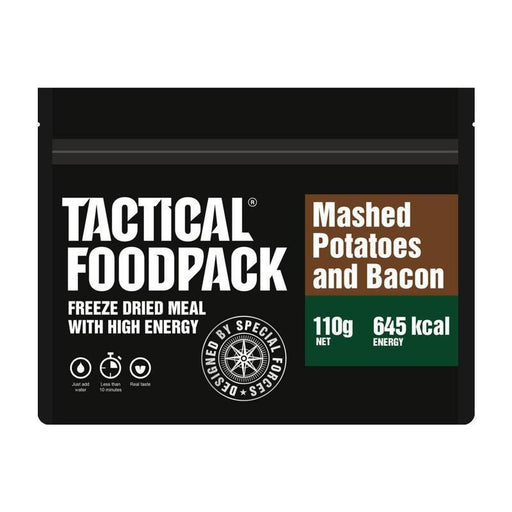 PURÉE DE POMMES DE TERRE & BACON | 645 KCAL - Tactical Foodpack - Autre Pommes de Terre & Bacon - 3662950044496 - 1