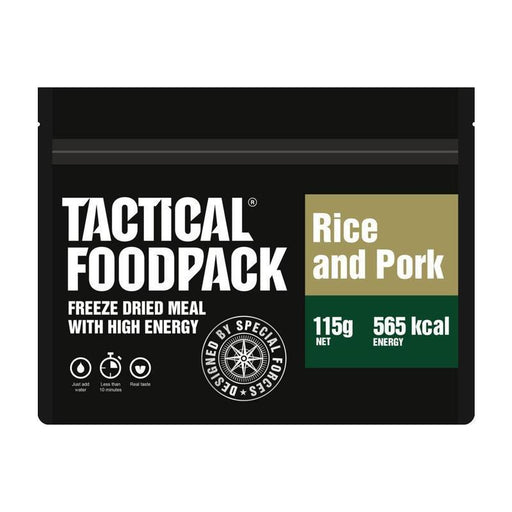 RIZ & PORC | 565 KCAL - Tactical Foodpack - Autre Porc - 3662950044441 - 1