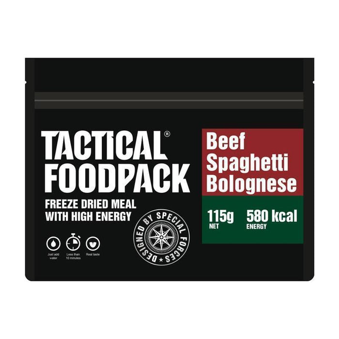SPAGHETTIS BOLOGNAISE | 580 KCAL - Tactical Foodpack - Autre Bolognaise - 3662950044489 - 1