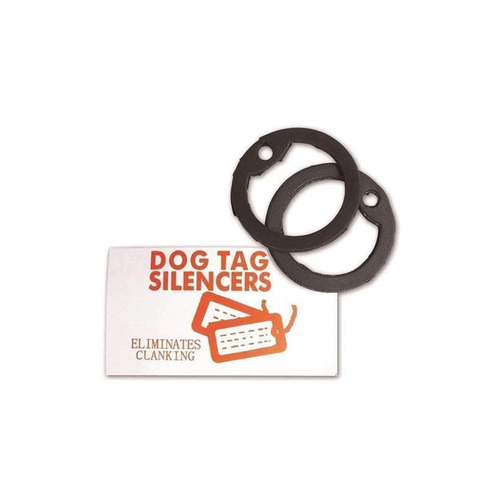 Silencers pour Dog Tags (Paire) - Mil-Tec - Noir - 2000000023731 - 1