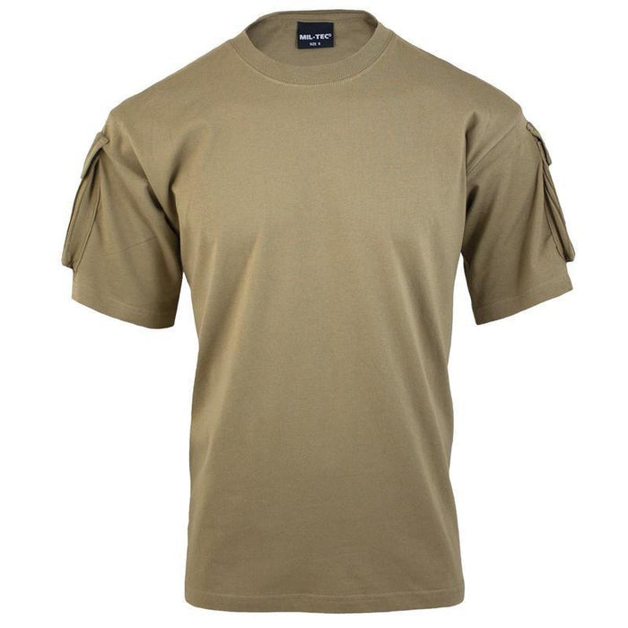 T-shirt - Mil-Tec - Coyote S - 2000000305684 - 3