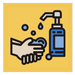 WASH YOUR HANDS WITH HAND SANITIZER - Mil-Spec ID - Jaune - 3662950115431 - 2
